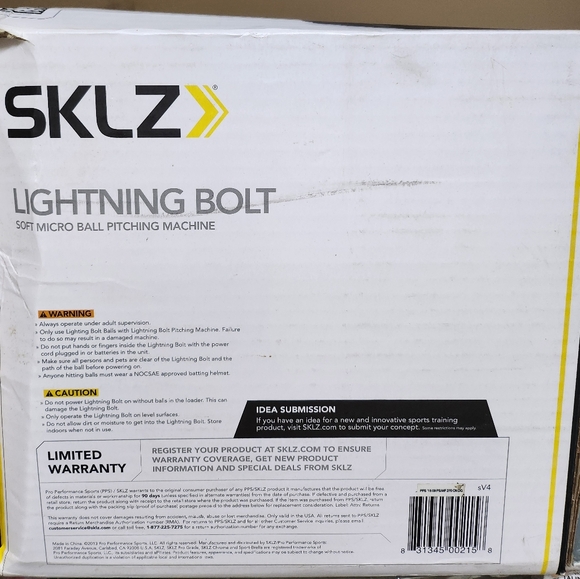 SKLZ lightning bolt Pitching Machine - Picture 2 of 6